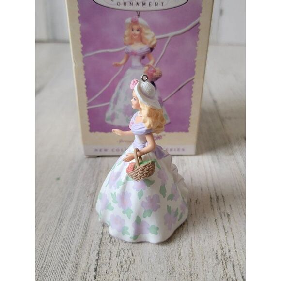 Hallmark Springtime Barbie 1995 ornament Xmas Decor Easter - Picture 5 of 6